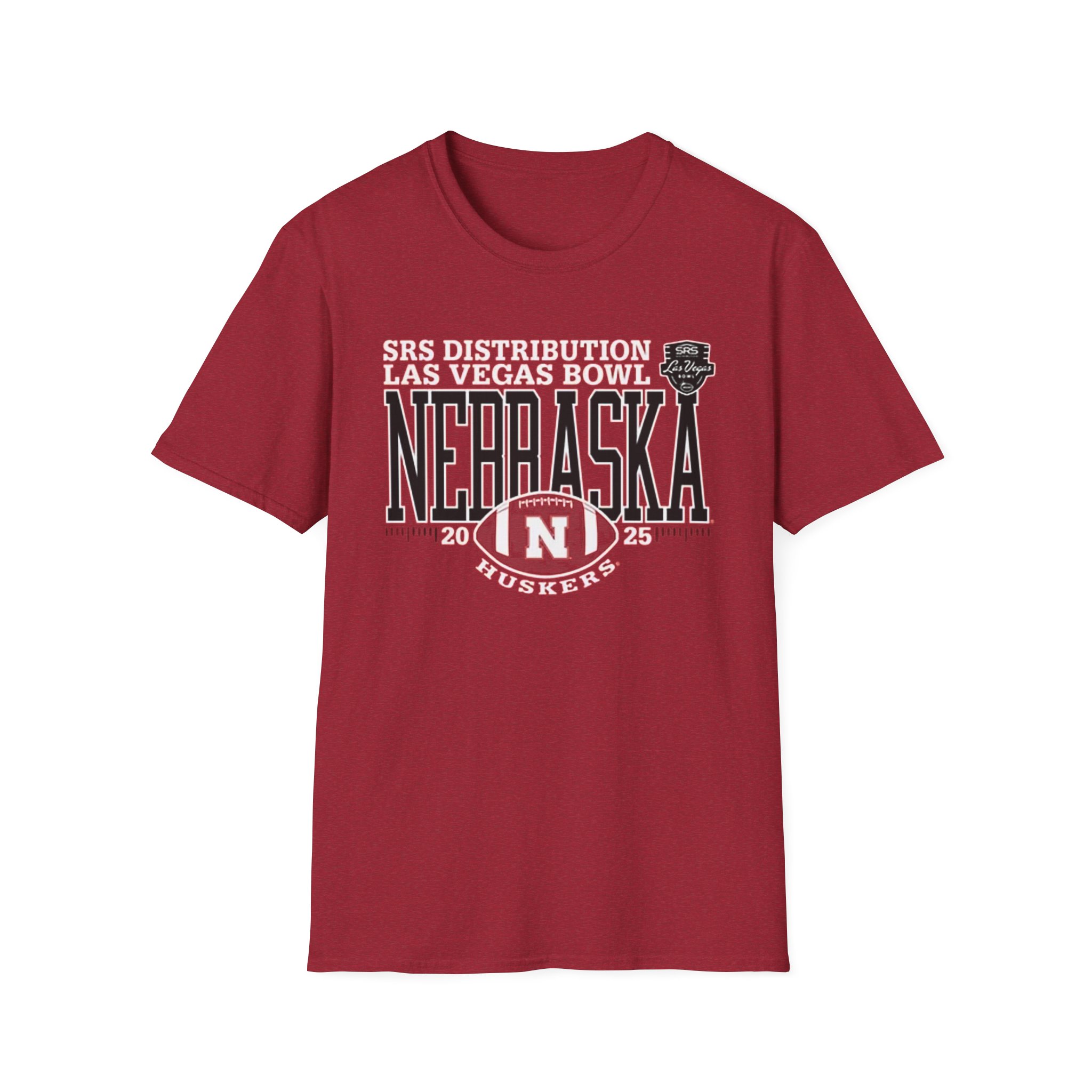 Nebraska Cornhuskers football Las Vegas Bowl 2025 Shirt - Image 3