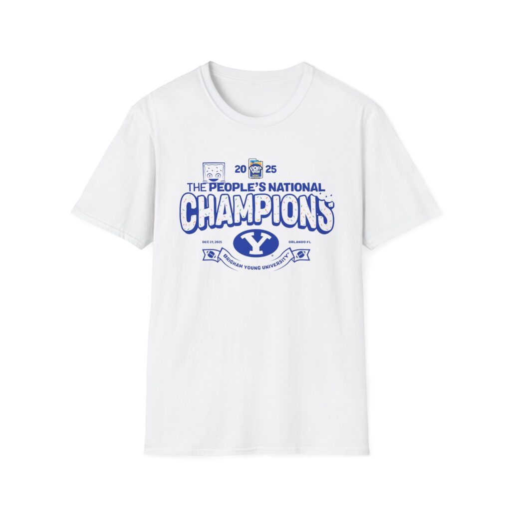 BYU Cougars football Pop-Tarts Bowl The People's National Champions 2025 Shirt