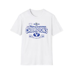 BYU Cougars football Pop-Tarts Bowl The People's National Champions 2025 Shirt
