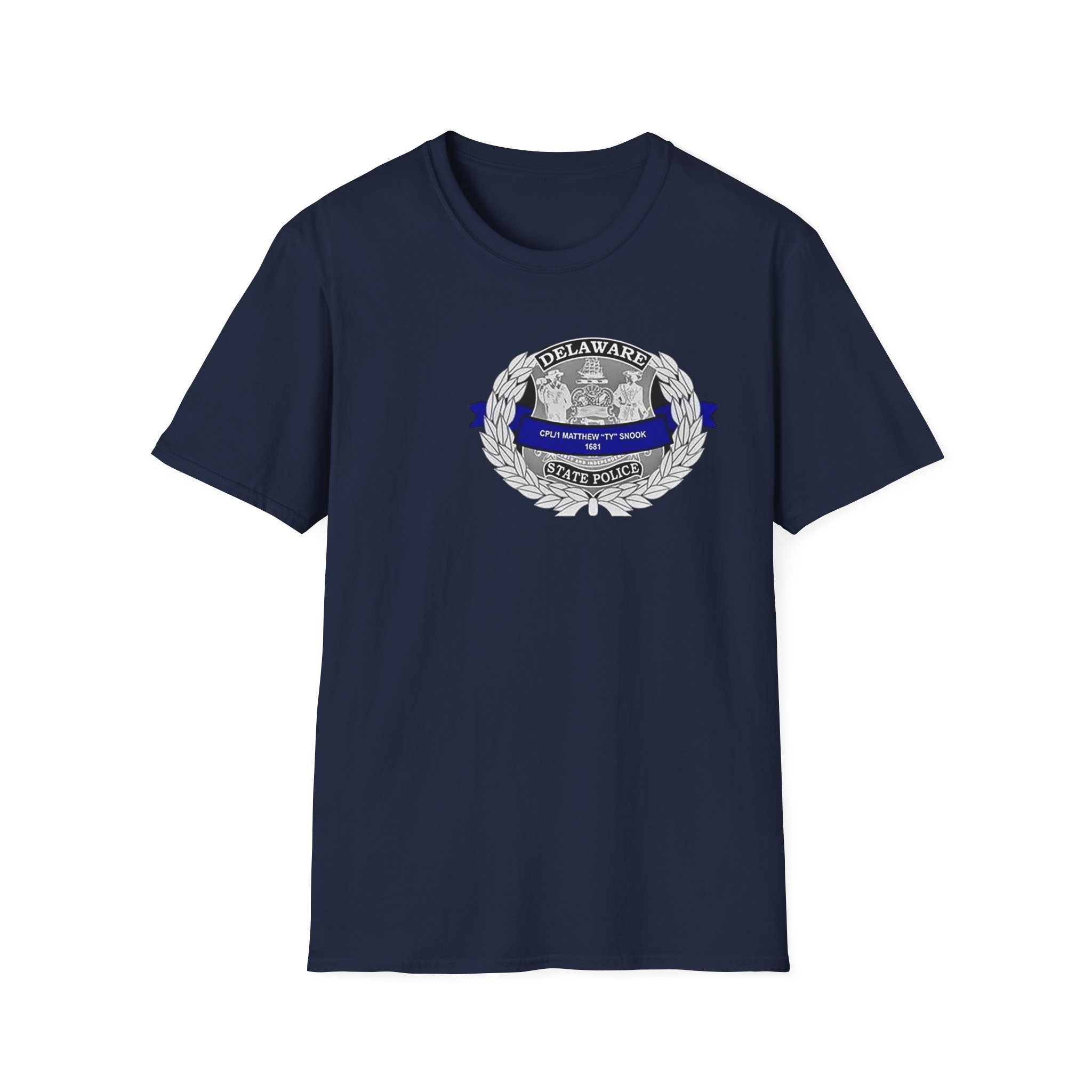 Delaware State Police Trooper Matthew T Ty Snook Shirt - Image 6