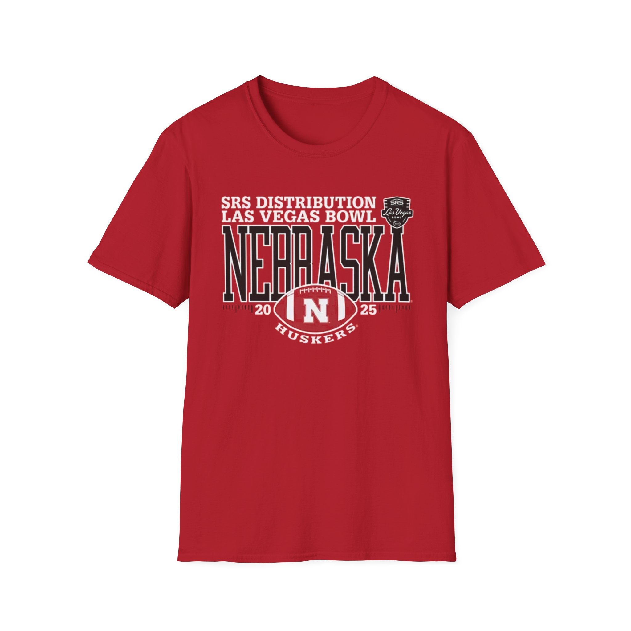 Nebraska Cornhuskers football Las Vegas Bowl 2025 Shirt - Image 4