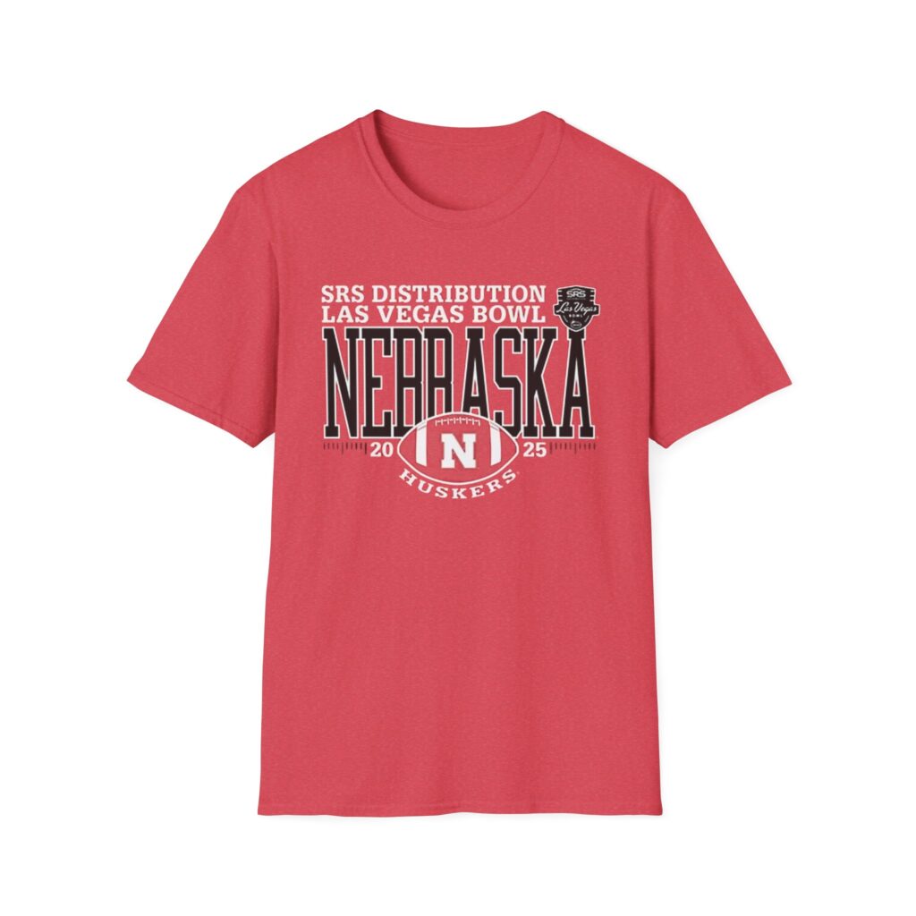 Nebraska Cornhuskers football Las Vegas Bowl 2025 Shirt