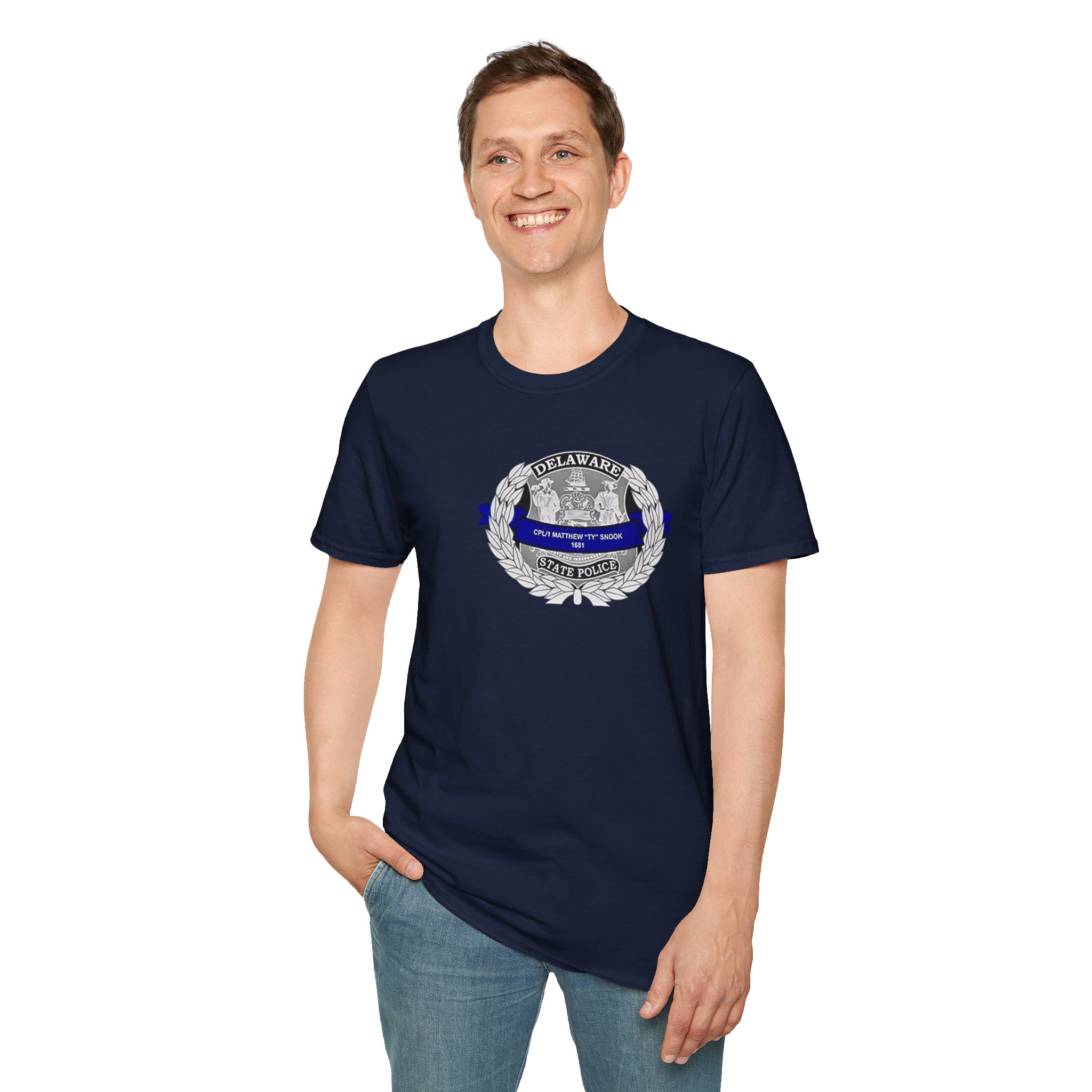 Delaware State Police Trooper Matthew T Ty Snook Shirt - Image 9