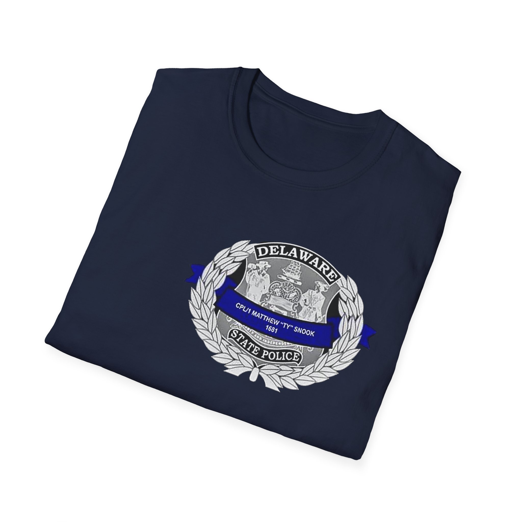 Delaware State Police Trooper Matthew T Ty Snook Shirt - Image 8