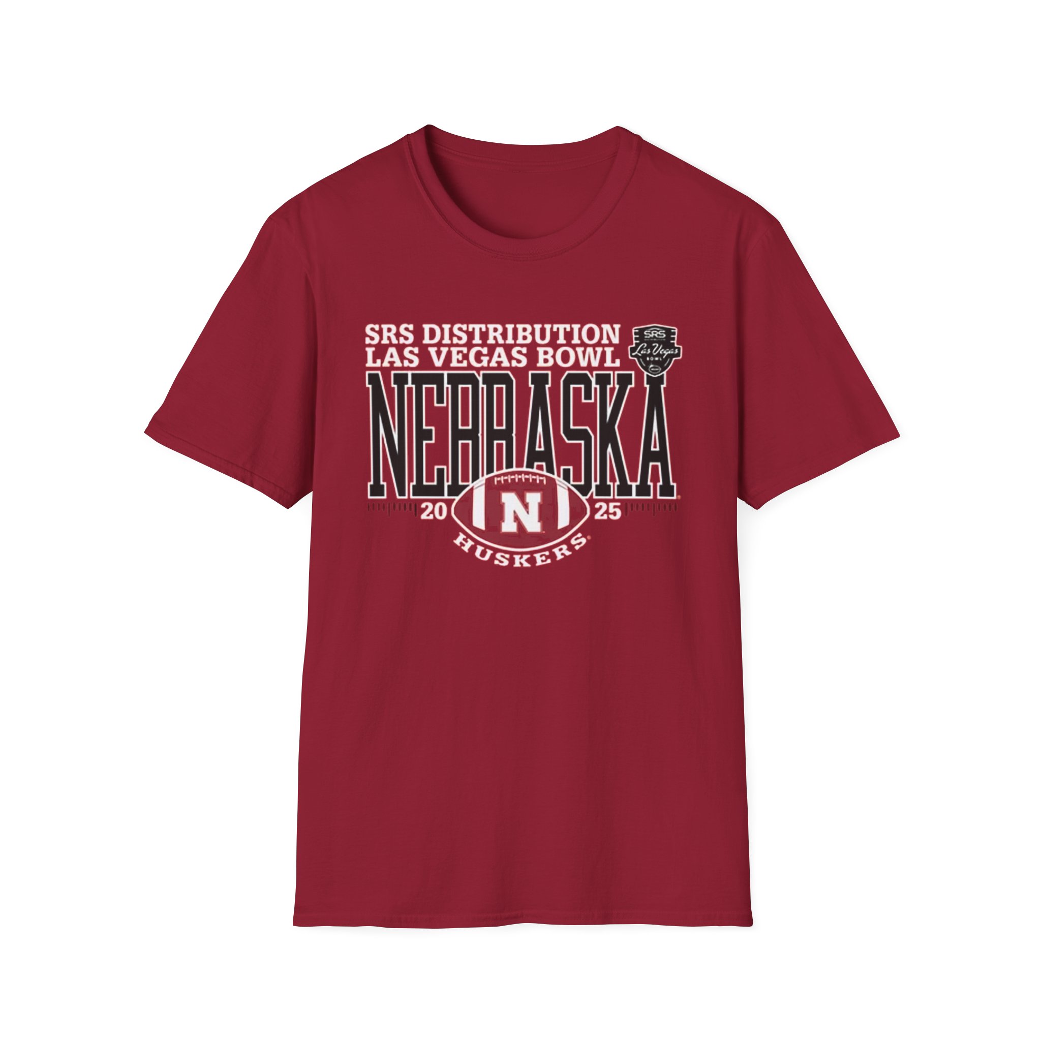 Nebraska Cornhuskers football Las Vegas Bowl 2025 Shirt - Image 6