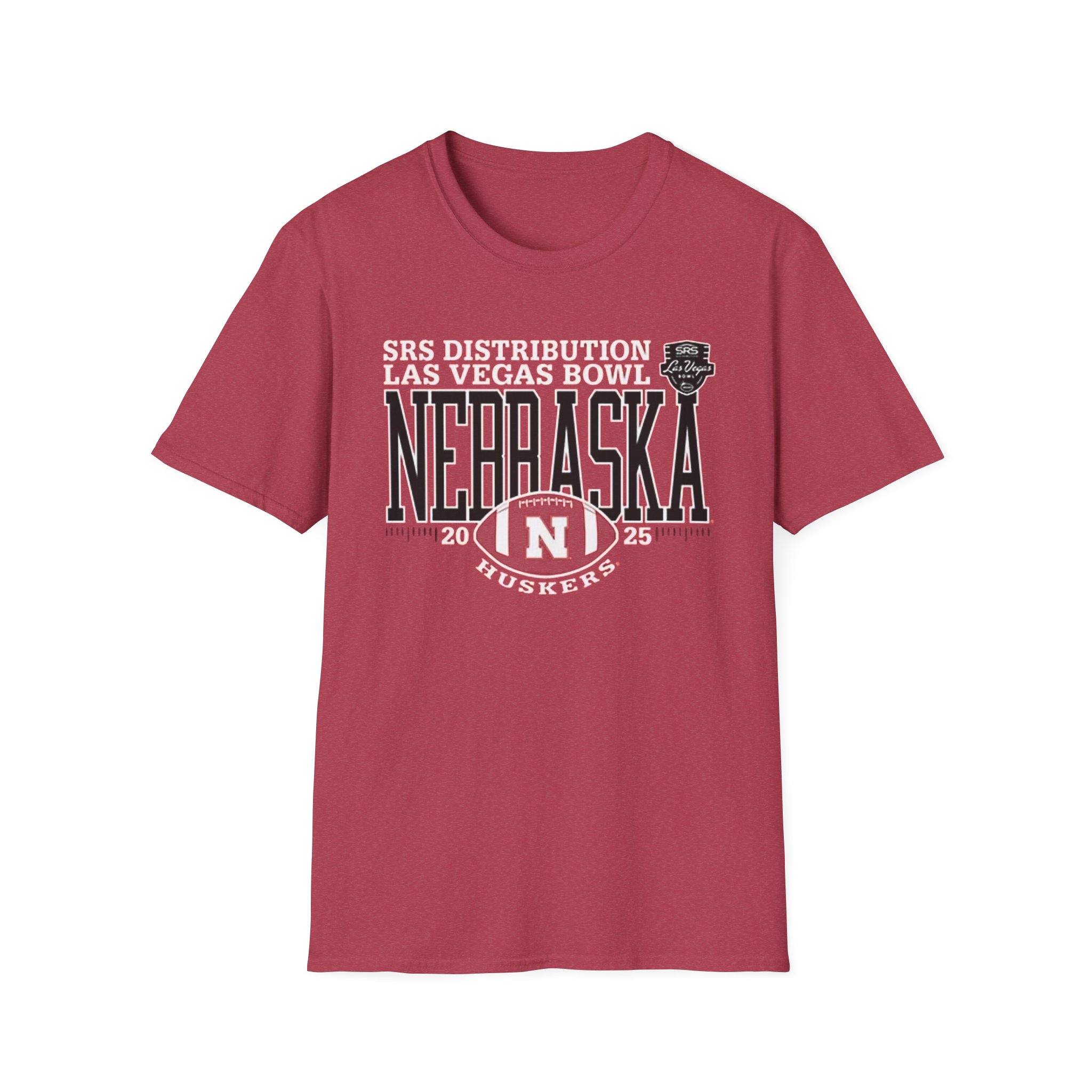 Nebraska Cornhuskers football Las Vegas Bowl 2025 Shirt - Image 5