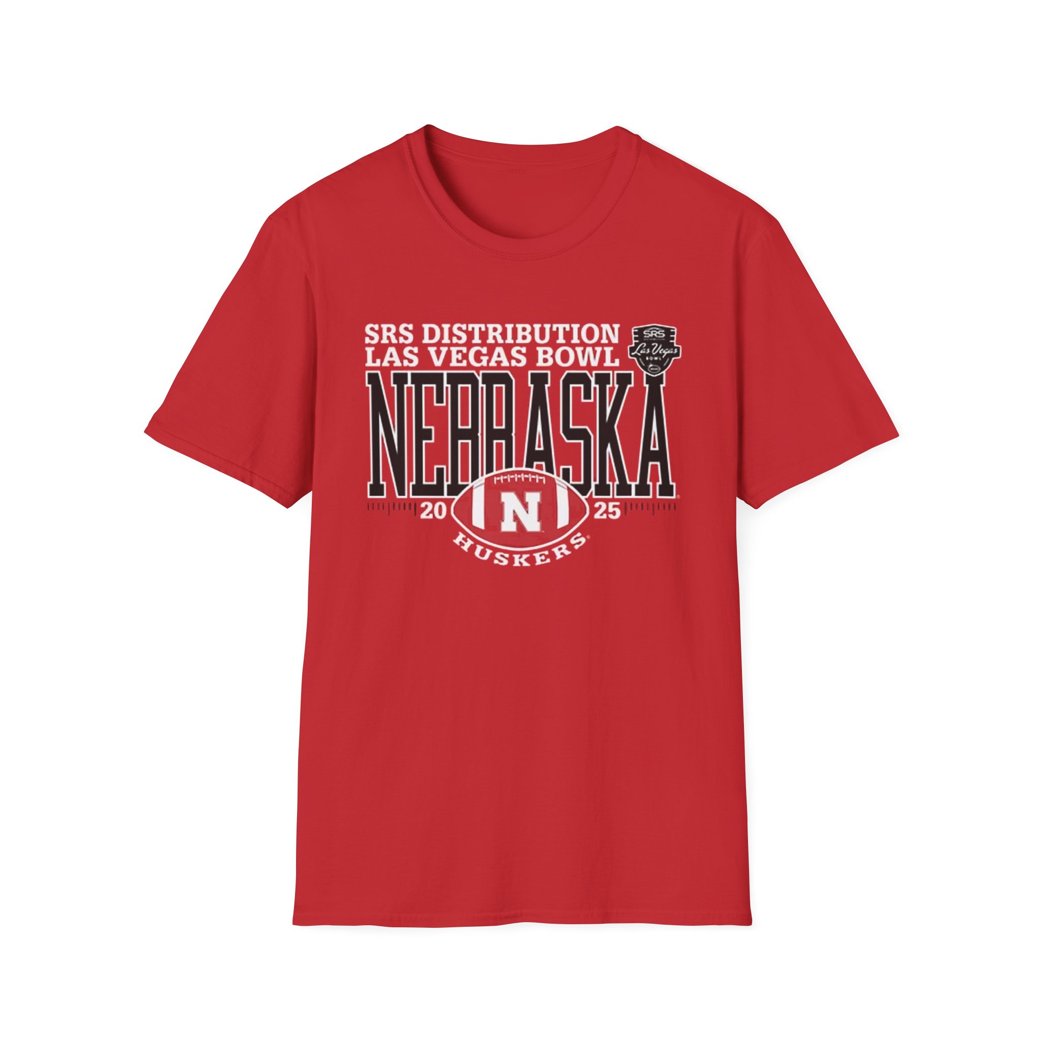Nebraska Cornhuskers football Las Vegas Bowl 2025 Shirt - Image 2