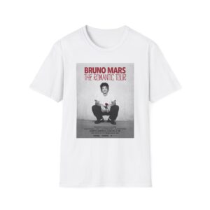 Bruno Mars The Romantic Tour 2026 Shirt